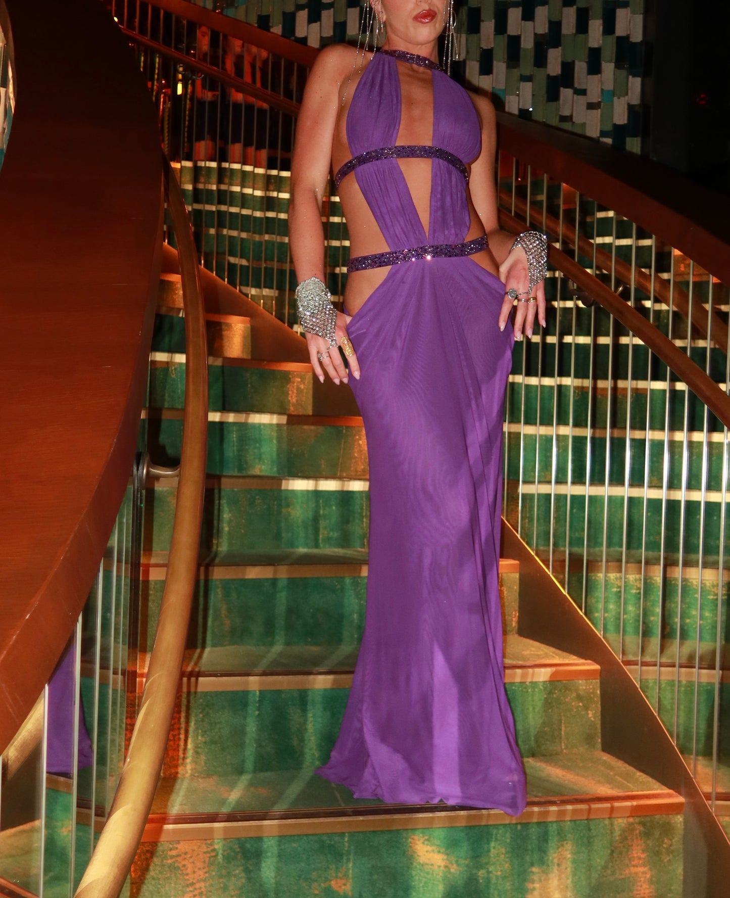 Royal Amethyst Gown